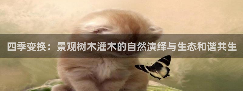 新宝GG上级：四季变换：景观树木灌木的自然演绎与生态和谐共生